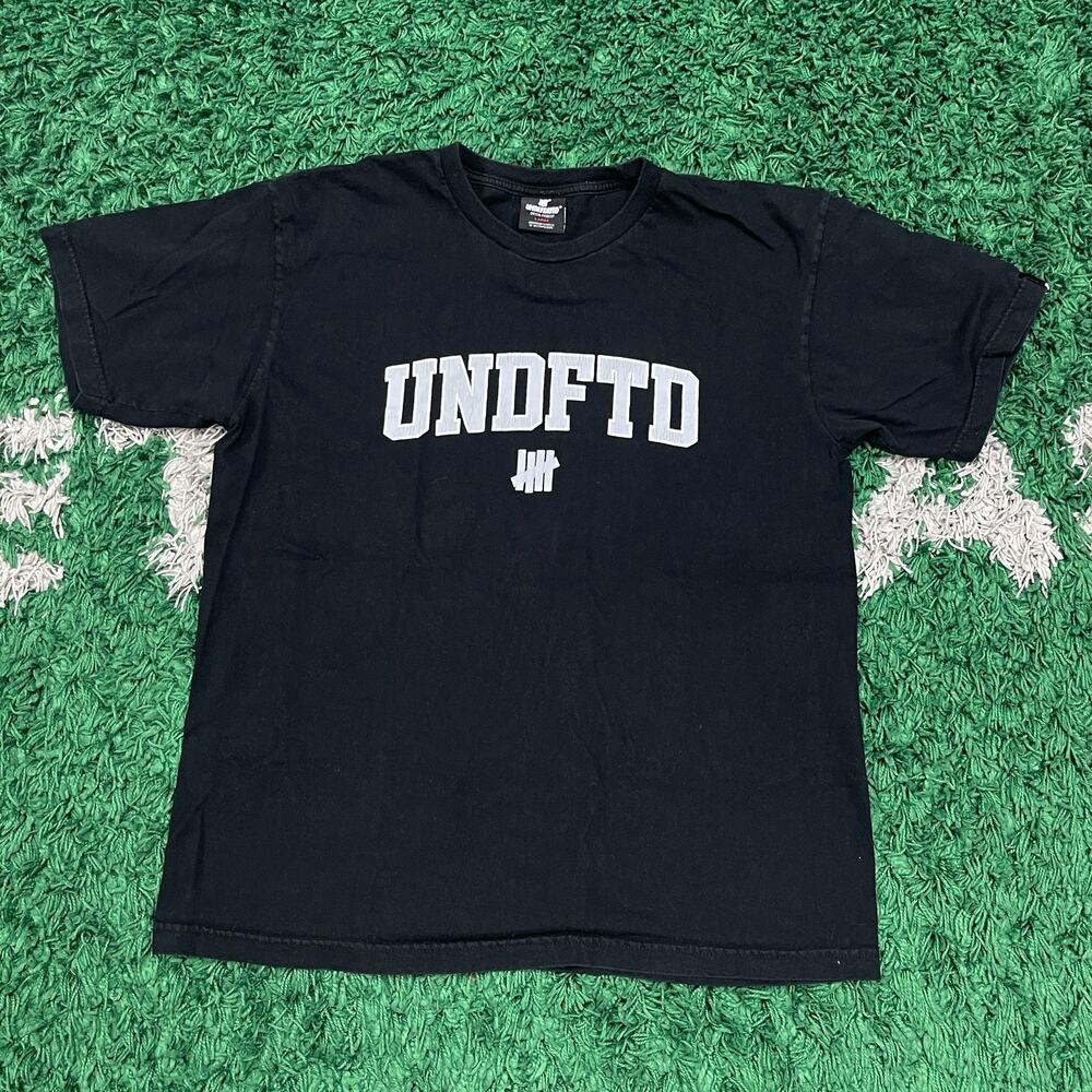 Undefeated UNDFTD Raiders Colorway Black Tee T Shirt Size Large L B12